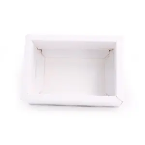Custom Logo Premium Luxury Sliding Cover Rigid Cardboard Paper Packaging Gift Small Drawer Box With Ribbon