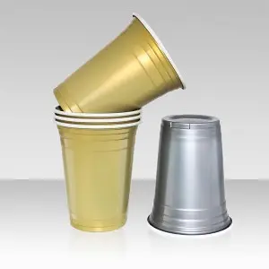 Reusable Plastic Milk Tea Cup Gobelet Plastique Water Drinking Cups for Juice