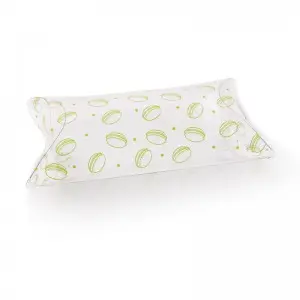 Clear Plastic Pillow Favor Box Candy Treat Gift Box for Wedding Party Packing Box