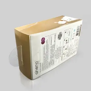 Custom Clear Baby Feeding Bottle PVC PET PP Plastic Packaging Box