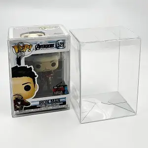 Kailiou Plastic Box 4″ Funko Pop Protector with Auto Lock