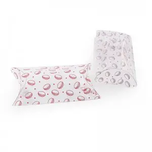 Clear Plastic Pillow Favor Box Candy Treat Gift Box for Wedding Party Packing Box