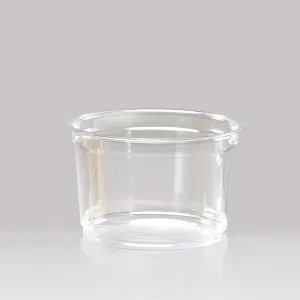 Popular demand Disposable 16oz clear PET cups tailored printing for unique coffee shop