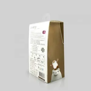 Custom Clear Baby Feeding Bottle PVC PET PP Plastic Packaging Box