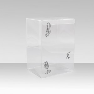 Mini Low MOQ Clear PVC Display Boxes High Transparency PET Retail Packaging Solutions