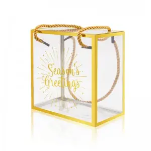 Clear Candy Gift Box Clear PET Plastic Boxes Gift Boxes for Party Favors Birthday Presents