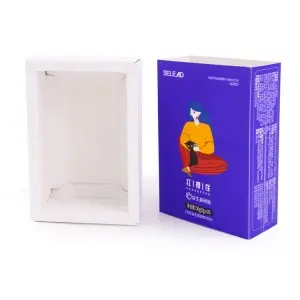 Manufacturer Wholesale Custom Logo Drawer Folding Dessert Divider Packaging Paper Sliding Food Box