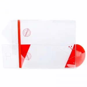 High Quality PET Custom Plastic Packaging Box With Printing For Cosmetic Skin Care Set Acetate Box