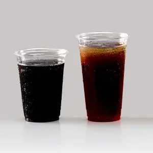 14oz/16oz/20oz disposable custom printing PET plastic cups for cold drink