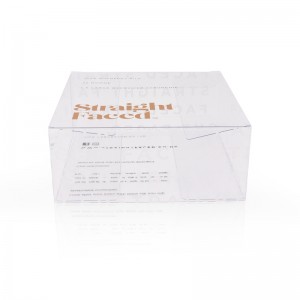 Custom Design Plastic PET Cosmetic  Products Packaging Boxes clear Plastic Packaging for Skincare Packaging Set