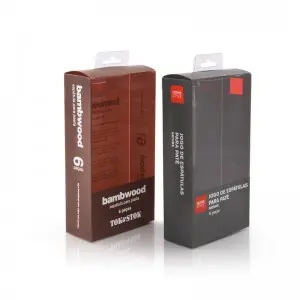 Custom Printing Clear PET Plastic Box  For Tableware Products Packaging