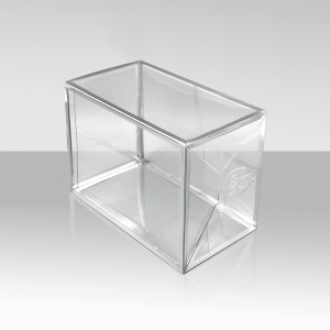 4Inches Silver Reinforced Edged Custom Plastic Box For Funko Pop Protector 4 inch Figures PET Toy Packaging Box