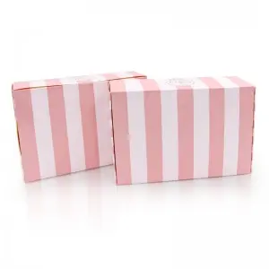 Custom Printed Food Grade Takeout Sandwich Bread HamburgerC Baked Goods Paper Packing Boxes