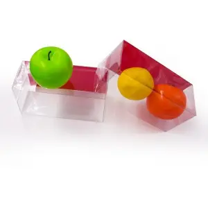 Full color printing plastic packaging box custom design plastic PVC PET folding box for beauty gift set