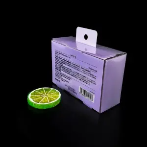 Custom Printed Cosmetic Cute Clear Plastic Box For Sponge Makeup Packaging Boxes